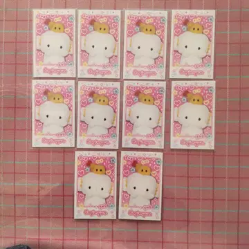 캐릭터 포토 카드 산리오 라이브 캐릭터 3 코기뮨 10장 세트