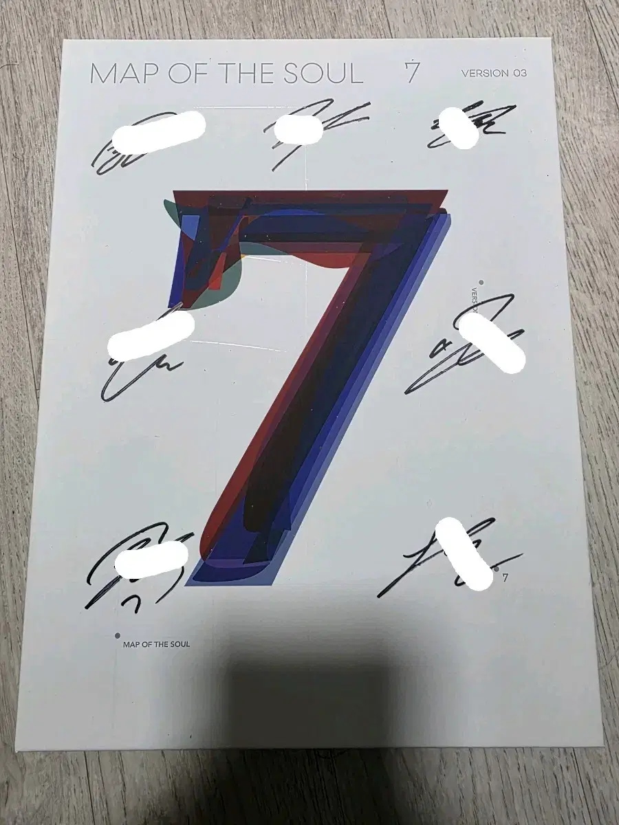Bangtan Map of the Soul 03 signed album