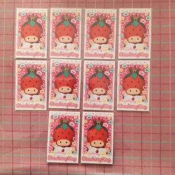 캐릭터 포토 카드 산리오 라이브 캐릭터 3 딸기 왕자 10장 세트