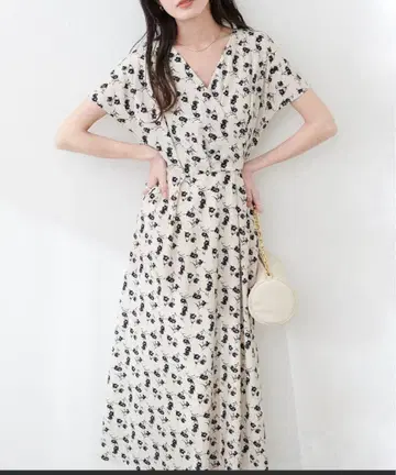 natural couture 노카라 고급 카슈쿨 원피스