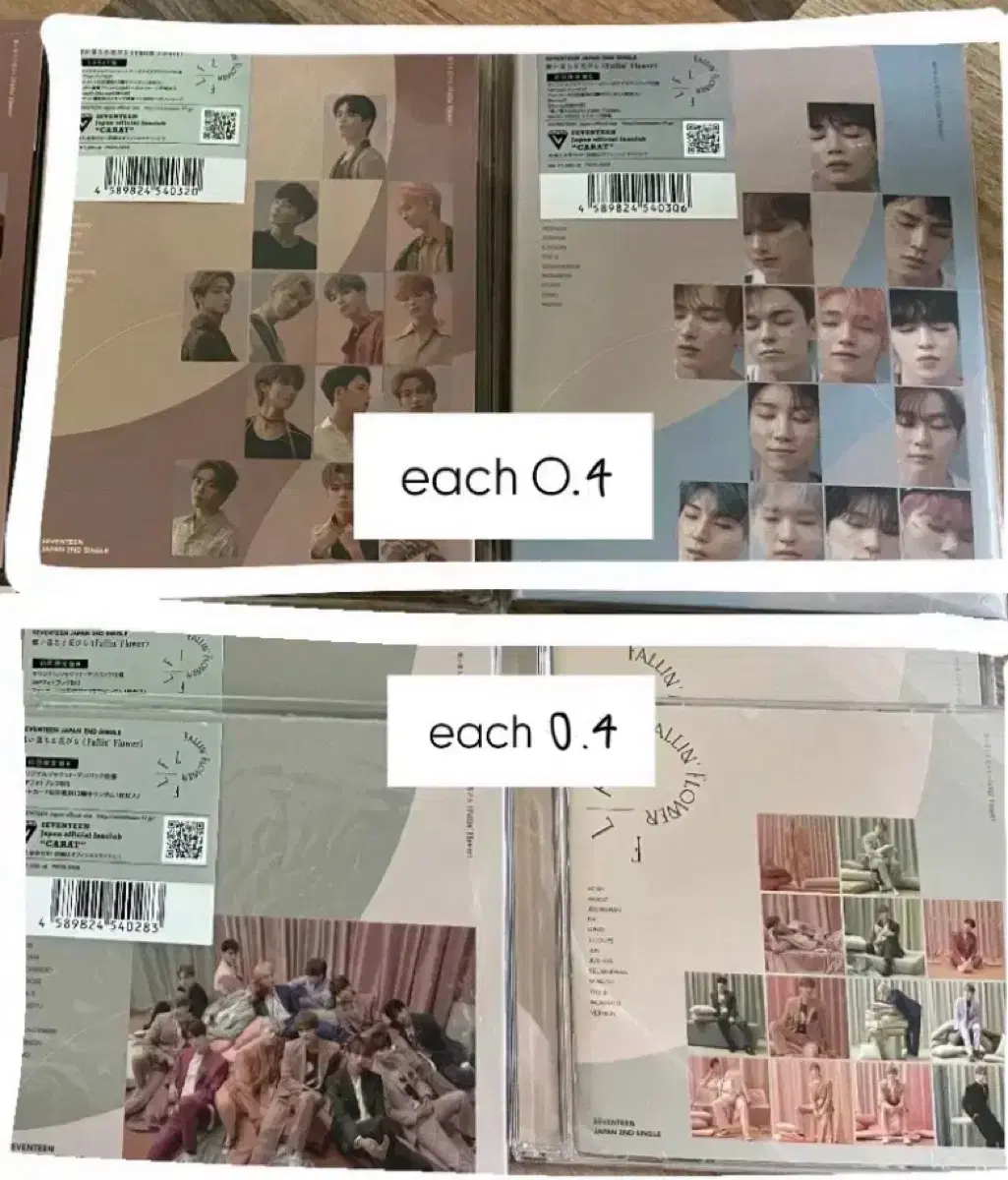 Seventeen Fallin' Flower album wts