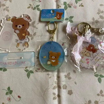 갈색곰 아크릴 스탠드 아크릴 키링