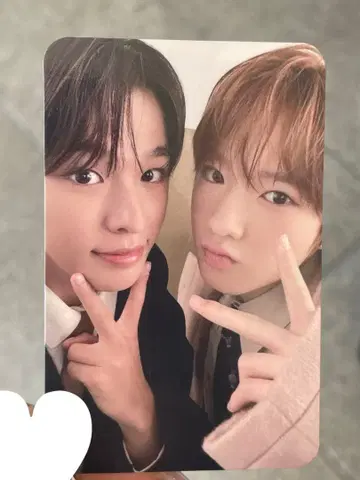 NCT WISH 케미 트레이딩 카드 사쿠야 리쿠