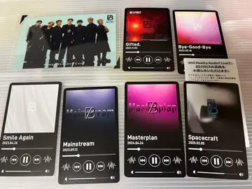BE:FIRST 타워 레코드 카페 뮤직 카드 컴플리트 세트