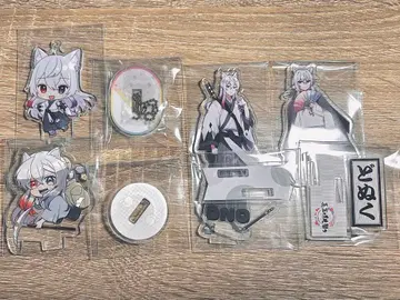 컬러풀 피치 도누쿠 아크릴 스탠드 세트