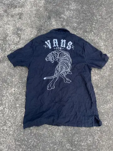 VANS 호랑이 무늬 셔츠