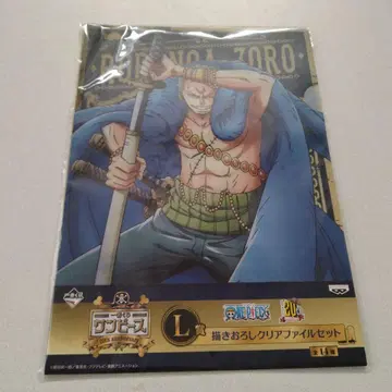 원피스 20th 기념일 제일복권 클리어 파일 조로 미호크