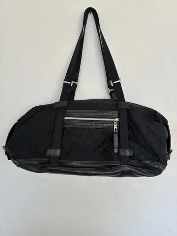 master-piece 가죽 나일론 보스턴 백 블랙 마스터피스