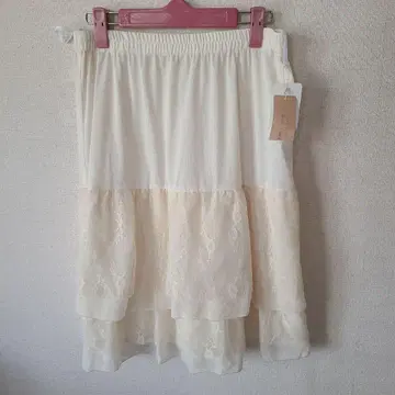 로즈 티아라 42 아이보리 페티코트 택 포함 새상품