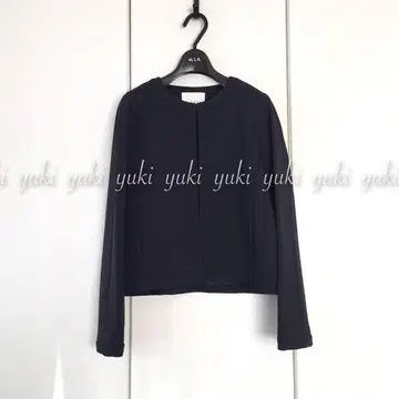 ANAYI 노카라 자켓 38 네이비