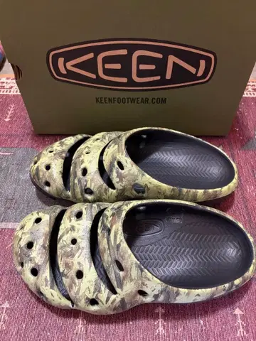 KEEN 요기 CAMO GREEN 25cm