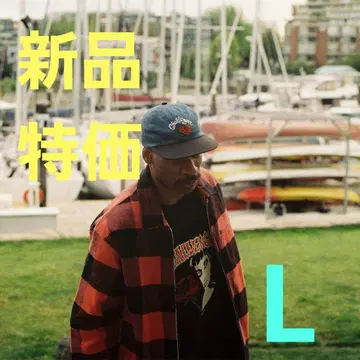 CHALLENGER 셔츠 자켓 ORANGE/BLACK L