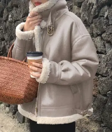 보아 블루종 자켓 M