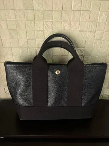 블레스 탑카피 핸드백 미니 토트 스코치 그레인