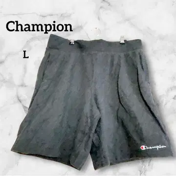 고품질 추천 Champion 남성용 하프 팬츠 [ L ] 그레이 스포츠