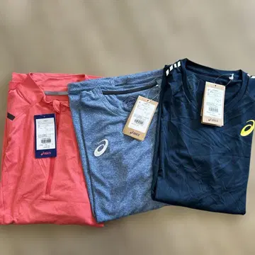 아식스 롱 슬리브 L/XL 23장 세트