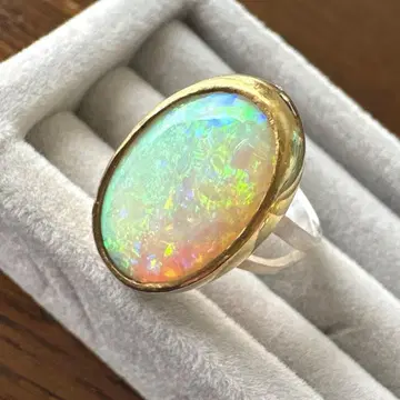 대형 오팔 반지