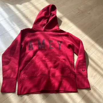 아메리카나 후드 부착 후드티 사이즈 xs