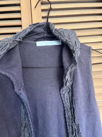 핑크하우스 니트 베스트