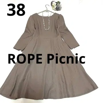[택 포함 미사용 새상품] 로페피크닉 원피스 사이즈 38 베이지