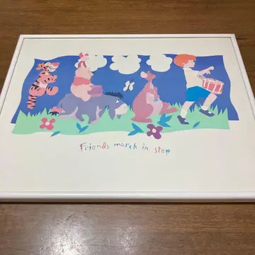 곰돌이 푸 클래식 아트 포스터 액자 회화