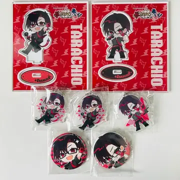 타라치오 권투 투맨 아크릴 스탠드 아크릴 키링 캔뱃지