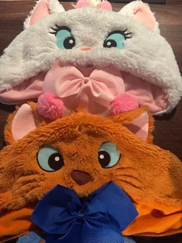 마리, 투리 오즈 팬캡 2세트 (큰 리본 포함)