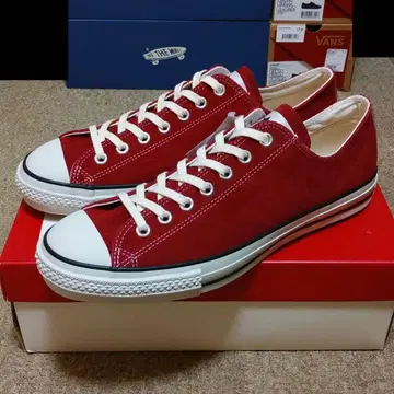 컨버스 올스타 J 스웨이드 레드 일본제 척테일러 빨간색
