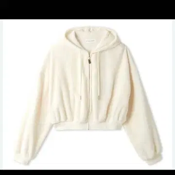 후드 부착 집업 자켓 스나이델 홈 화이트 보아