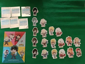 세이무스 나의 히어로 아카데미아 스티커 클리어 파일 세트