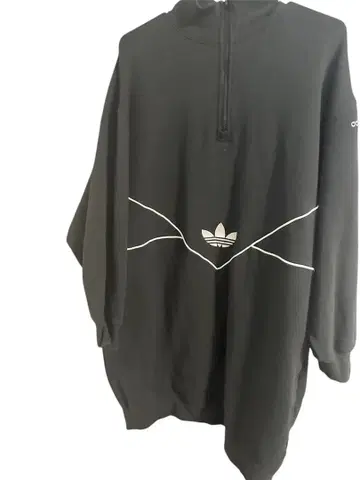 adidas 블랙 오버 사이즈 원피스