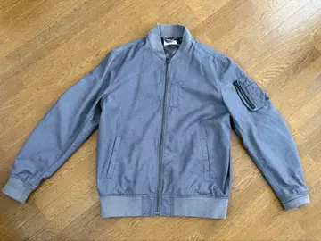 NAVAL 그레이 점퍼 카모플라쥬 안감