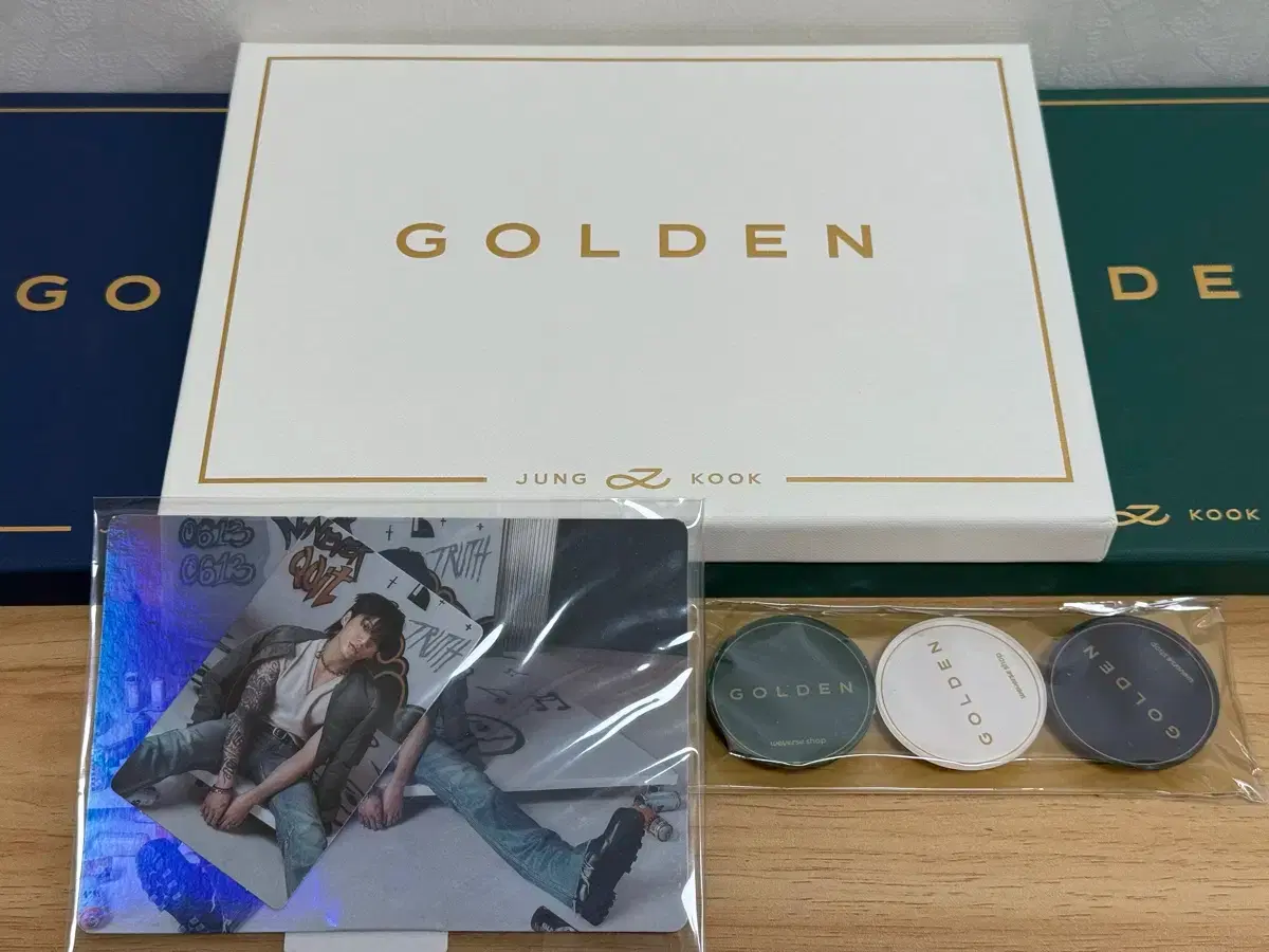Bangtan Boys Bts jungkook JK Golden album bulk including pre-order benefit