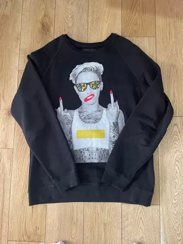 spend  맨투맨 트레이닝복 L 블랙