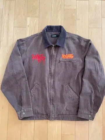 XLARGE 워크 자켓 브라운 브라운