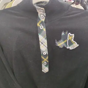 Black & White 긴팔 피케 셔츠 1