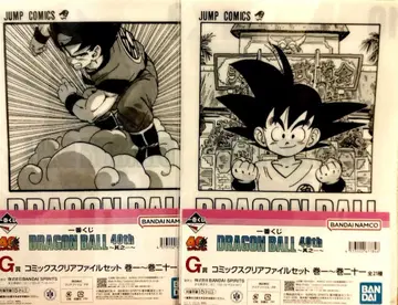 드래곤볼 40주년 클리어 파일 세트