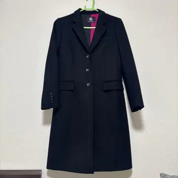 폴스미스 블랙 체스터 코트 사이즈 38