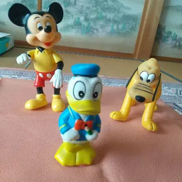 미키마우스 도널드 덕 플루토 피규어 세트