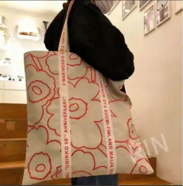 [인기] 마리메꼬 에코백 숄더 타입/RED/미사용 새상품