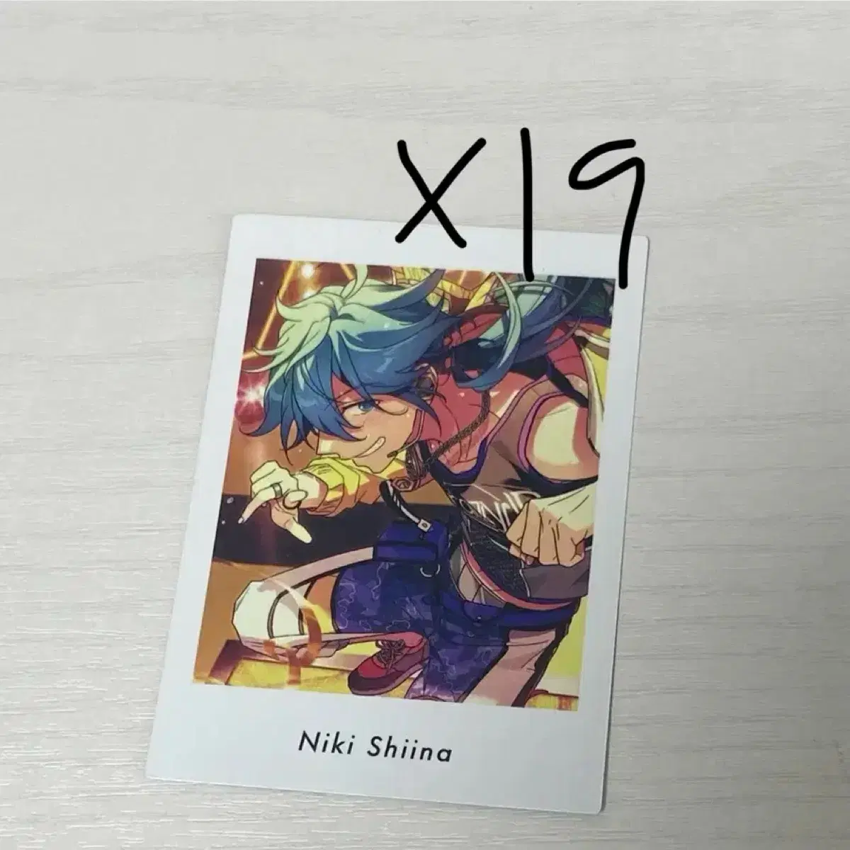 Ensemble Stars! Shiina Niki Hot Limit Pashya Pashacards