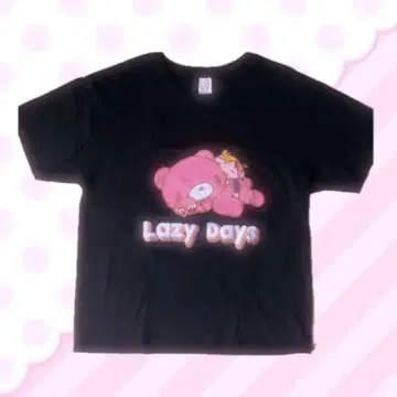 그루미 T셔츠 블랙 그루미 지뢰계 양산형