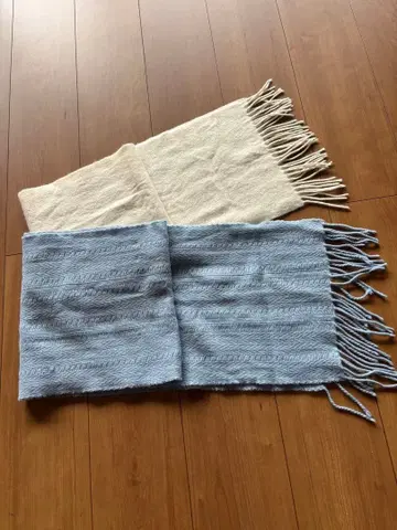 캐시미어 머플러 2개