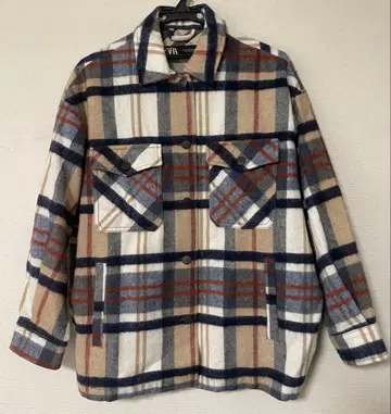 ZARA 셔츠 자켓 체크