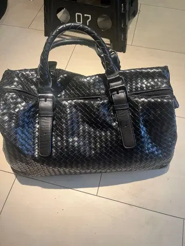 가죽 보스턴 백