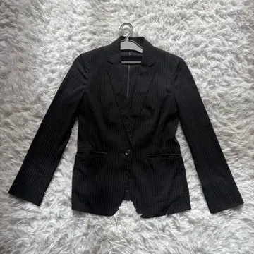 INDIVI 여성용 테일러드 자켓 M 스트라이프 월드
