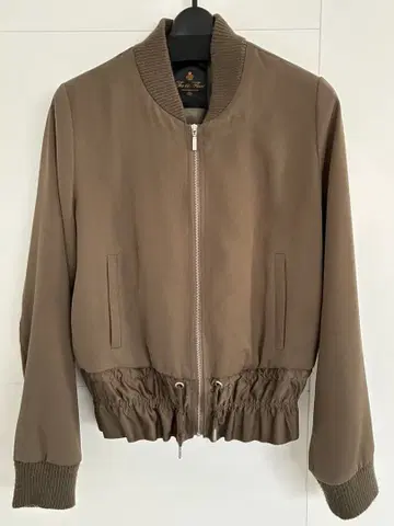 나노 유니버스 nano universe 밑단 프릴 블루종 MA1 카키