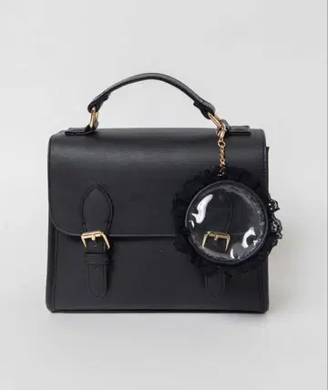 WEGO 새첼 통 숄더 블랙