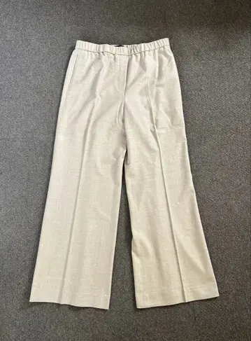 띠어리(theory) 베이지 와이드 팬츠