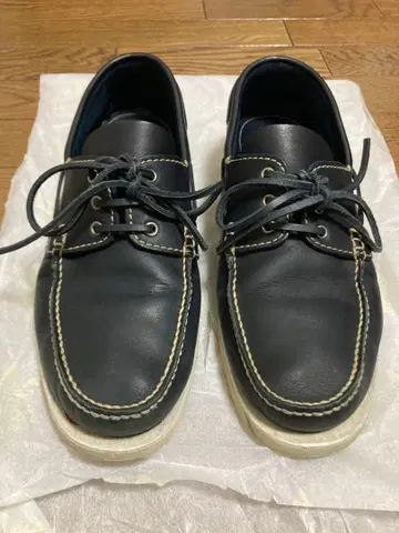 처치스 데크 슈즈 네이비